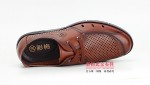 349-032 棕色 商务潮流舒适男网鞋