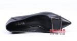 505-039 气质黑 时装优雅粗跟女单鞋