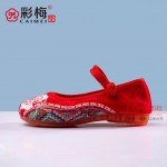 007-092 红 中国风古典女绣花鞋