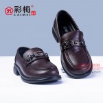 387-116 棕 时尚休闲乐福女单鞋